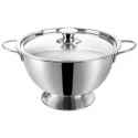 Waza na zupę do zupy stalowa z pokrywą 4.5L ORION 128609