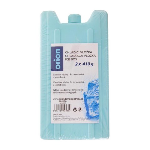 Wkłady chłodzące do lodówki turystycznej 2x410 g 2 szt. ORION 780120