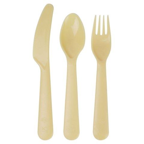 Zestaw sztućców komplet plastikowy sztućce dla 6 osób 18-ele ALPINA 139334