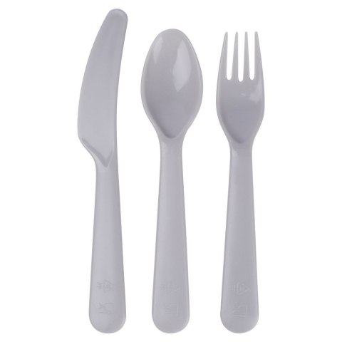 Zestaw sztućców komplet plastikowy sztućce dla 6 osób 18-ele ALPINA 139334