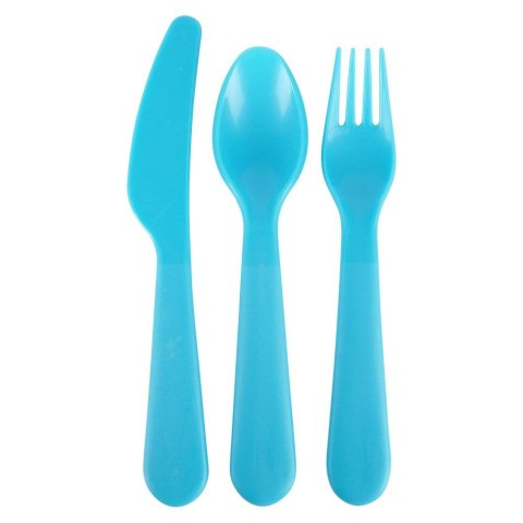 Zestaw sztućców komplet plastikowy sztućce dla 6 osób 18-ele EXCELLENT HOUSEWARE 139342