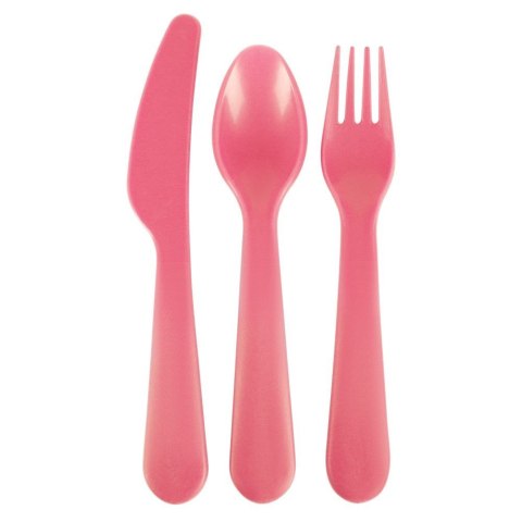 Zestaw sztućców komplet plastikowy sztućce dla 6 osób 18-ele EXCELLENT HOUSEWARE 139342