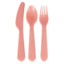 Zestaw sztućców komplet plastikowy sztućce dla 6 osób 18-ele EXCELLENT HOUSEWARE 139342