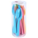 Zestaw sztućców komplet plastikowy sztućce dla 6 osób 18-ele EXCELLENT HOUSEWARE 139342
