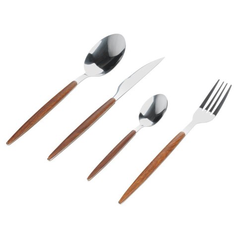 Zestaw sztućców komplet stalowy 16 elementów EXCELLENT HOUSEWARE 139743