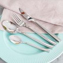 Zestaw sztućców komplet stalowy sztućce dla 6 osób SERENITY 24-ele NAVA 10-123-025