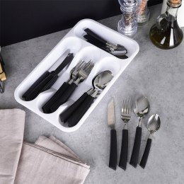 Zestaw sztućców komplet sztućce dla 6 osób z wkładem do szuflady szuflad 25-ele EXCELLENT HOUSEWARE 139392