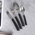 Zestaw sztućców komplet sztućce dla 6 osób z wkładem do szuflady szuflad 25-ele EXCELLENT HOUSEWARE 139392
