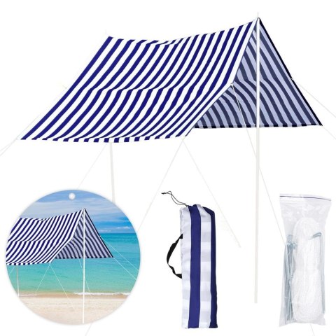 Baldachim plażowy podwójny 165x297x170cm PROBEACH 489194-N