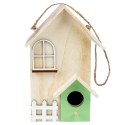 Budka lęgowa dla ptaków drewniana 21cm HOME STYLING COLLECTION 449056