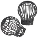 Filtr do rynny plastikowy czarny 2 szt. KINZO 339400