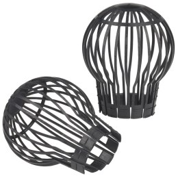 Filtr do rynny plastikowy czarny 2 szt. KINZO 339400