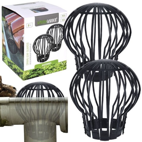 Filtr do rynny plastikowy czarny 2 szt. PROGARDEN 339290