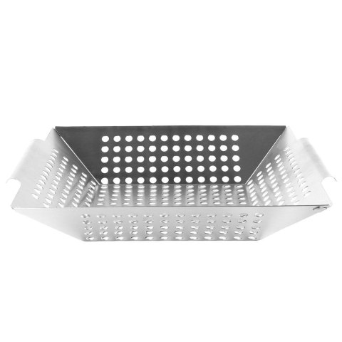 Koszyk do grillowania stalowy perforowany 34.5x30.5cm VAGGAN 489102