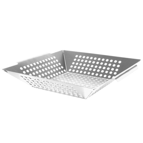 Koszyk do grillowania stalowy perforowany 34.5x30.5cm VAGGAN 489102