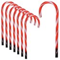 Lampka ogrodowa laski świąteczne 56 LED 47cm 8 szt. VILDE 839068