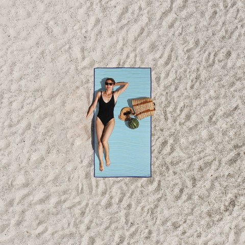 Mata piknikowa. plażowa niebieska 180x90cm PROBEACH 489143-N