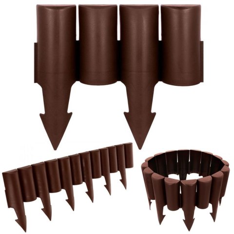Palisada ogrodowa brązowa 25cm VILDE 351010-B