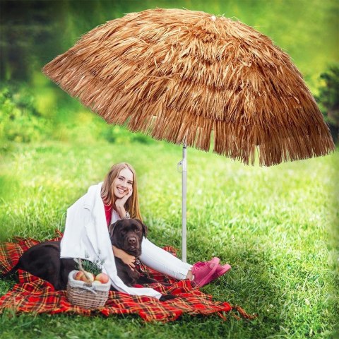 Parasol ogrodowy rafia hawajski 155cm PROBEACH 339352
