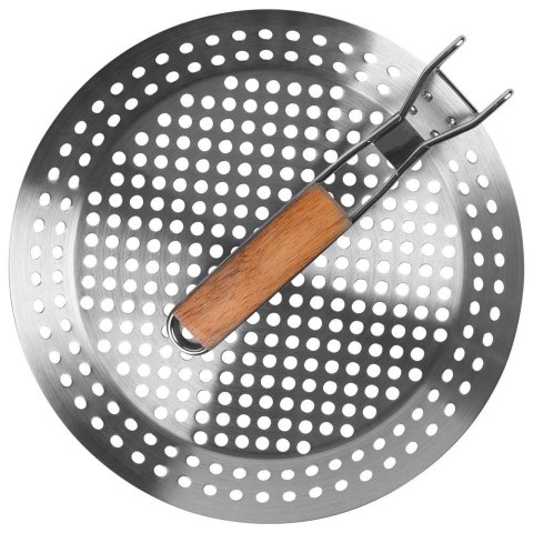 Patelnia do grillowania stalowa 30cm VAGGAN 110510