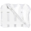 Płotek ogrodowy biały 20x15cm 10 szt. VILDE 351004-BI
