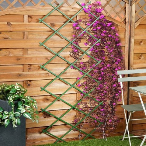 Podpora do roślin zielona rozkładana 180x60cm PROGARDEN 339389