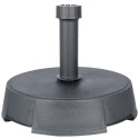 Podstawa do parasola ogrodowego betonowa antracytowa 25 kg VILDE 339341