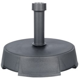 Podstawa do parasola ogrodowego betonowa antracytowa 25 kg VILDE 339341