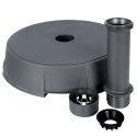 Podstawa do parasola ogrodowego betonowa antracytowa 25 kg VILDE 339341