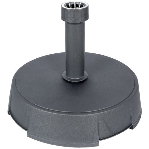 Podstawa do parasola ogrodowego betonowa antracytowa 25 kg VILDE 339341