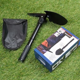 Saperka składana metalowa czarna 41cm REDCLIFFS 489193