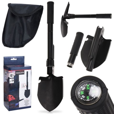 Saperka składana metalowa czarna 41cm REDCLIFFS 489193