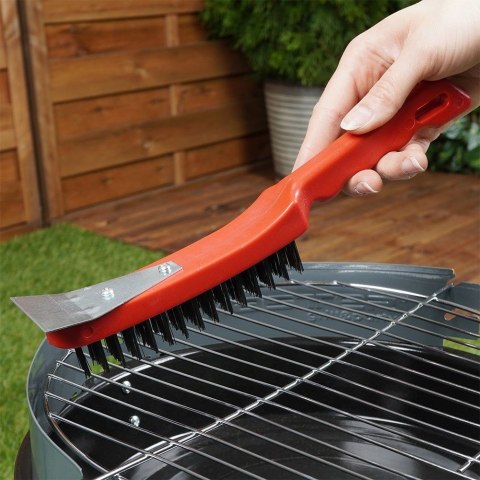 Szczotka do czyszczenia grilla 27.5cm BBQ 489216