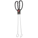 Szczypce grillowe stalowe 35.5cm BBQ 489031