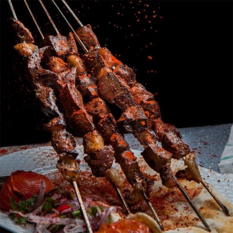 Szpikulce do szaszłyków stalowe 24cm 4 szt. BBQ COLLECTION 489029