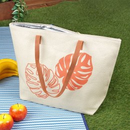 Torba termiczna plażowa beżowa 22L COOL 489228-R