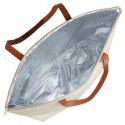 Torba termiczna plażowa beżowa 22L COOL 489228-R