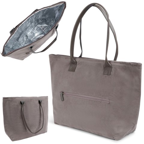 Torba termiczna plażowa brązowa 15L COOL 489226-B