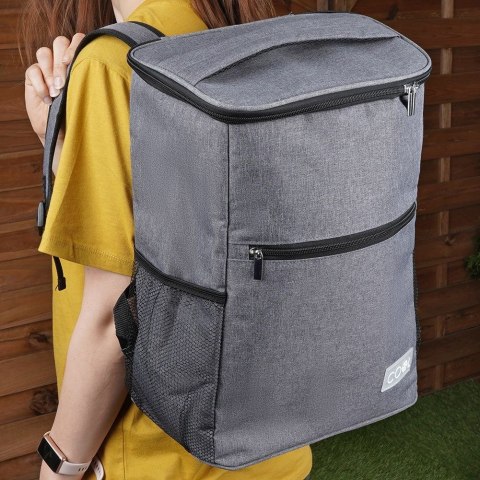 Torba termiczna plecak szara 20L COOL 489231-S