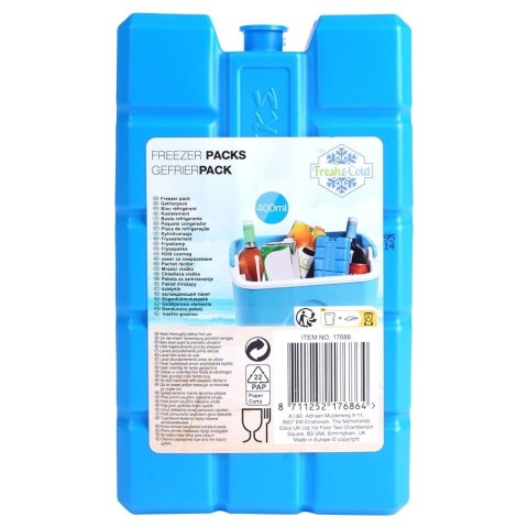 Wkład chłodzący do lodówki turystycznej 400ml FRESH&COLD 489186