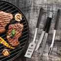 Zestaw przyborów do grilla stalowy 3 ele. BBQ 489017