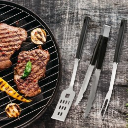 Zestaw przyborów do grilla stalowy 3 ele. BBQ 489017