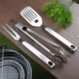 Zestaw przyborów do grilla stalowy 3 ele. BBQ 489175