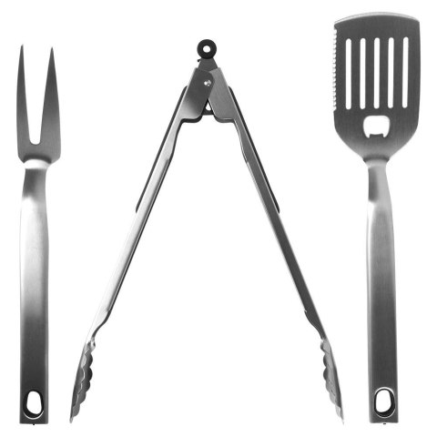 Zestaw przyborów do grilla stalowy 3 ele. BBQ 489175