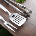 Zestaw przyborów do grilla stalowy 3 ele. BBQ 489175