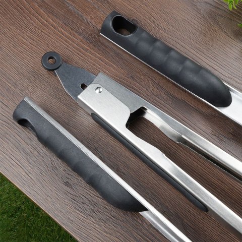 Zestaw przyborów do grilla stalowy 3 ele. BBQ 489175