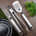Zestaw przyborów do grilla stalowy 3 ele. BBQ 489175