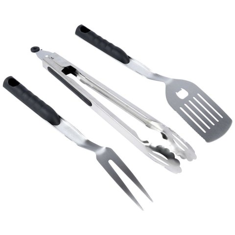 Zestaw przyborów do grilla stalowy 3 ele. BBQ 489175