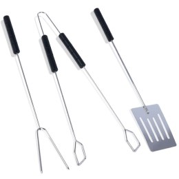 Zestaw przyborów do grilla stalowy 3 ele. BBQ 489176