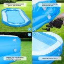 Basen ogrodowy dmuchany 245x150x43cm VILDE 489293